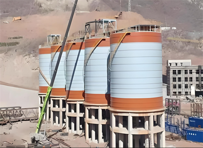 调兵山高架钢板仓